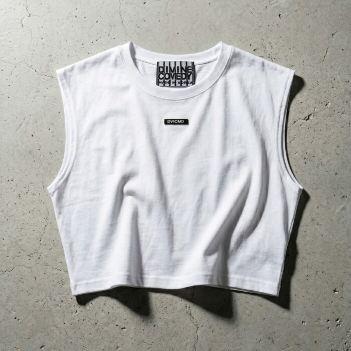 Plain crop tank top